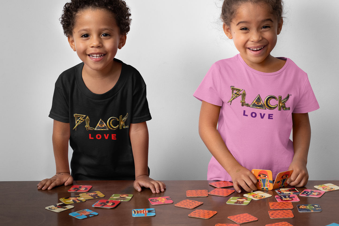 Kids Black Love Tee